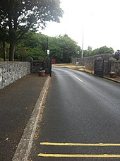 Entrance to Hermitage Golf Club