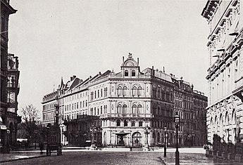 Hertel Kaiserplatz von Osten um 1880.jpg