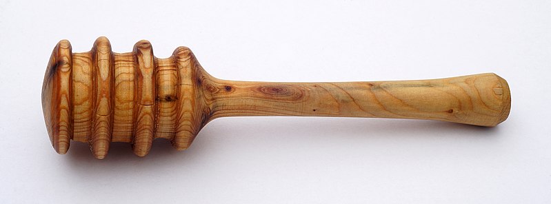 File:Honey dipper, wooden.jpg