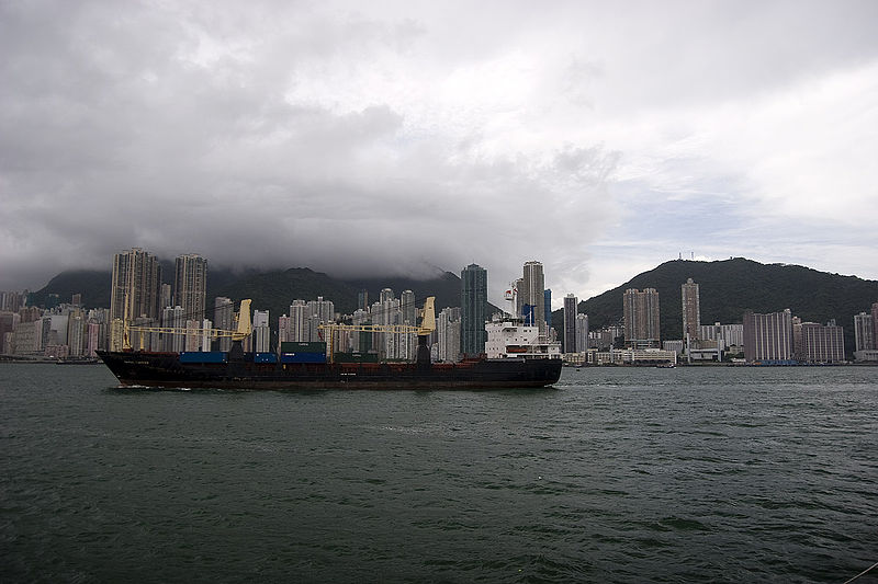 File:Hong Kong Closeby on the ship (1281991476).jpg