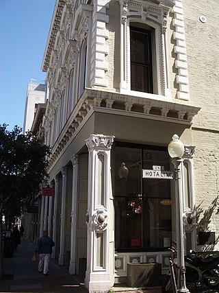 <span class="mw-page-title-main">Hotaling Building</span> Commercial building in San Francisco, California