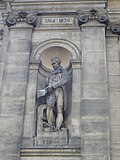 Statue von Firmin Didot am Hôtel de Ville in Paris