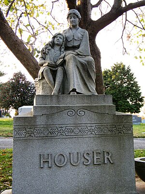 Houser Memorial (ca. 1880) Kontrol IAS 78250083 Front.jpg