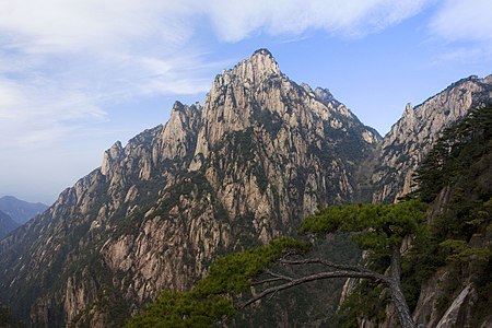 Huangshan, World Heritage in China.