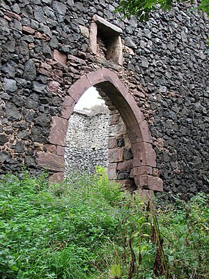 The castle gate