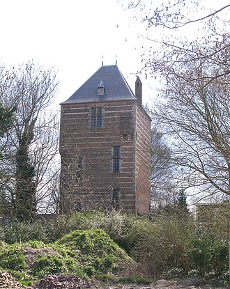 The surviving keep of the Van Amstel castle at IJsselstein. IJsselstein.toren.jpg