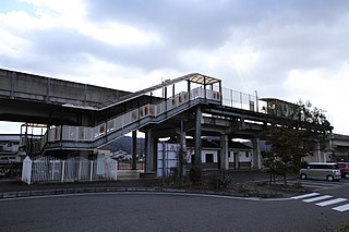 <span class="mw-page-title-main">Goryō Station (Hiroshima)</span> Railway station in Fukuyama, Hiroshima Prefecture, Japan