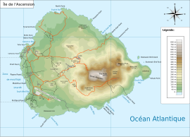 Ascension Island դիրքը