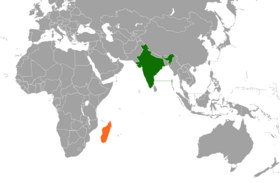 India és Madagaszkár