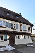 Former Protestant rectory with a garden