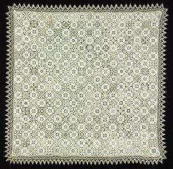 Cloth with Floral and Vegetal Patterns