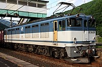 EF64 59（大宮車両所2色更新色） 2012年7月19日 江尾駅