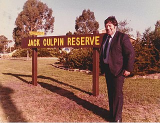 <span class="mw-page-title-main">Jack Culpin</span> Australian politician (1927–2014)