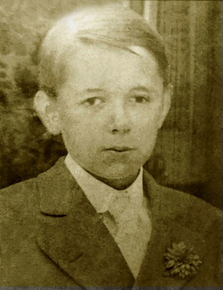 Thurber at age 14