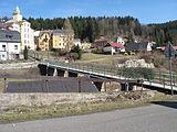 Čeština: Lávka v Janově nad Nisou. Okres Jablonec nad Nisou, Česká republika.