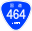 Japanese National Route Sign 0464.svg