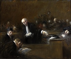 Courtroom Scene