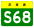 Jiangsu Expwy S68 sign no name.svg