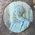 John Boyle O'Reilly Tombstone Plaque Close-up Holyhood Cemetery Brookline Massachusetts USA.jpg