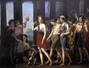 Joseph Paelinck - The Fair Anthia Leading her Companions to the Temple of Diana in Ephesus - WGA16853.jpg