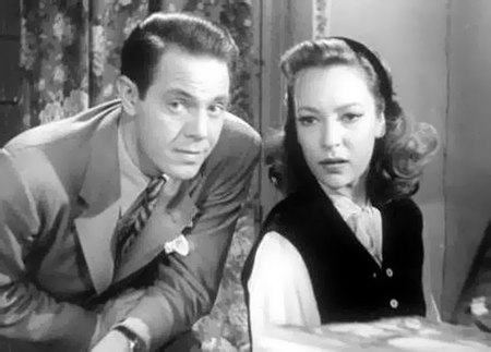 Louis Hayward and June Duprez in And Then There Were None (1945)