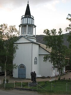 Kåfjord Church (Finnmark) Church in Troms og Finnmark, Norway