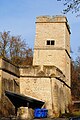 Former Count Schönborn Castle, corner bastions preserved in parts