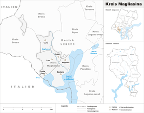 Map of Magliasina