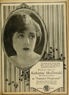 <i>Passions Playground</i> 1920 film by Thomas A. Barry