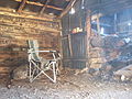 Interior of Kelly's Hut, northeast of Licola.