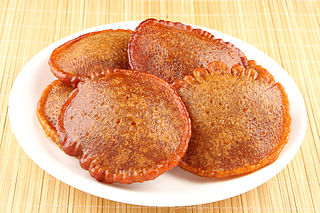 <span class="mw-page-title-main">Neyyappam</span> South Indian snack