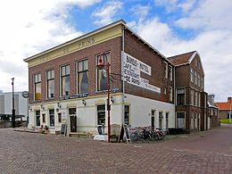 Hotel-kafee-restaurant De Prins yn Makkum yn 2011