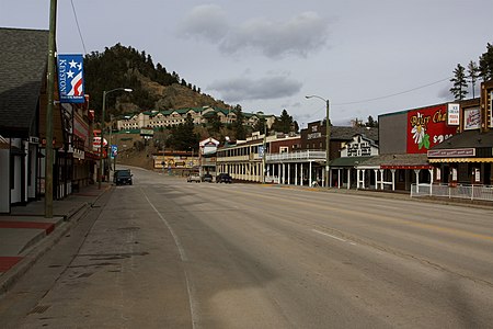 Keystone South Dakota business district 3-3-2012.jpg