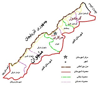 Khoda Afarin County County in East Azerbaijan, Iran