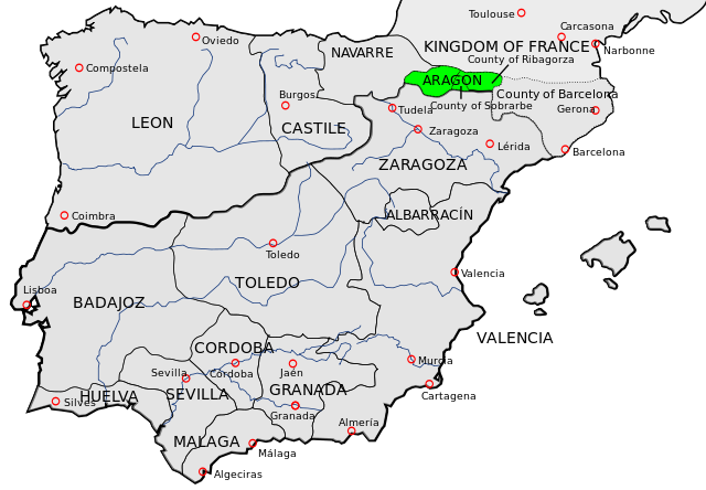 Localização de Aragão
