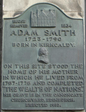 Smith'in bir plaketi