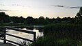 Kitchell Pond at sunset