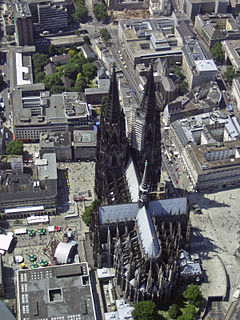 Cologne Cathedral quarter Cologne Cathedral surroundings