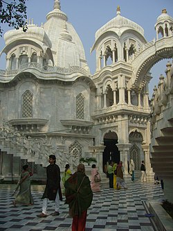 कृष्ण बलराम मन्दिर इस्कन वृन्दावन