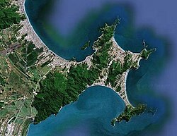 Landsat-Satellitenaufnahme von Bombinhas