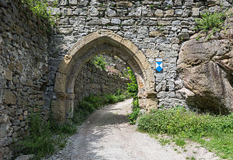 Ruine Spielberg, 2. Tor