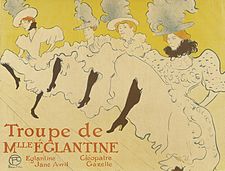 Lautrec la troupe de mlle eglantine (poster) 1895-6.jpg