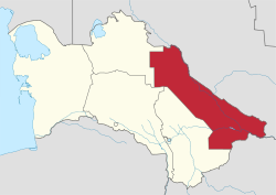 Lebap-regio in Turkmenistan