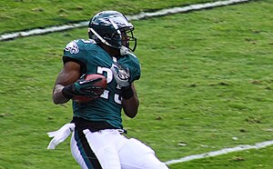 Philadelphia Eagles RB LeSean McCoy (25). Washington Redskins