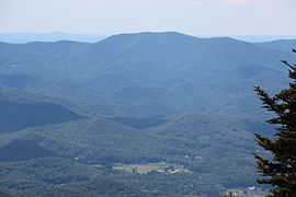 Планината Levelland, гледана от Brasstown Bald.JPG