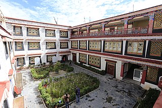 Tromzikhang Historic building in Lhasa, Tibet