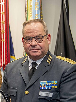 <span class="mw-page-title-main">Michael Claesson</span> Swedens current Chief of the Defence Staff