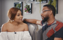 Ejiofor with her husband in 2018