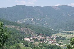 Skyline of Lisciano Niccone