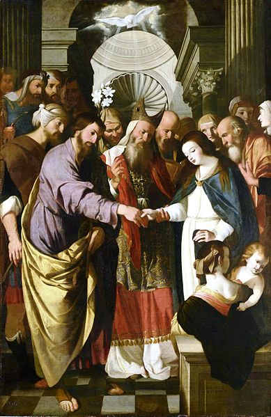 File:Los desposorios de la Virgen, de Mateo Gilarte (Museo del Prado).jpg